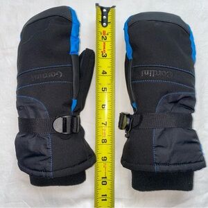 Gordini Kids' Black and Blue Mittens